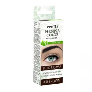 Venita Henna Color Powder pudrowa henna do brwi 4.0 Brown 4g