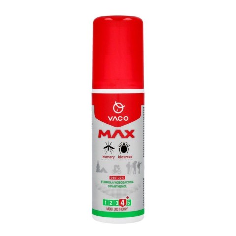 Vaco Max Deet 30% płyn na komary i kleszcze 80ml