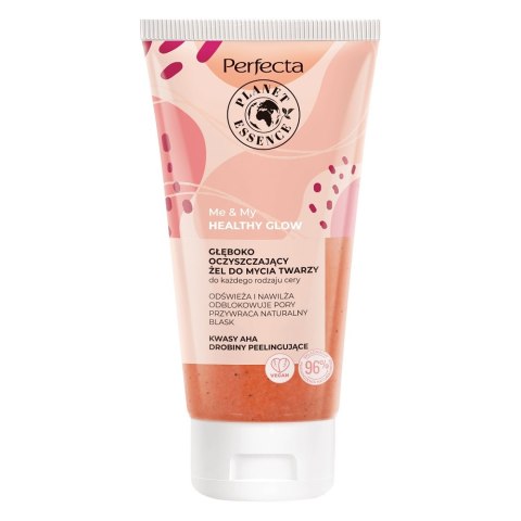 Perfecta Me & My Healthy Glow głęboko oczyszczający żel do mycia twarzy 150ml Perfecta Me & My Healthy Glow głęboko oczyszczający żel do mycia twarzy 150ml