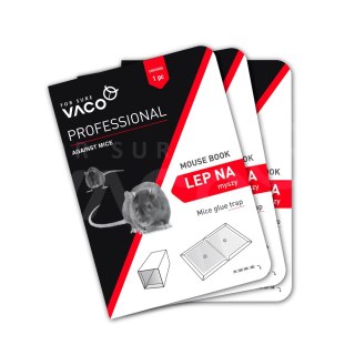 Vaco Professional Mouse Book lep na myszy 1szt.