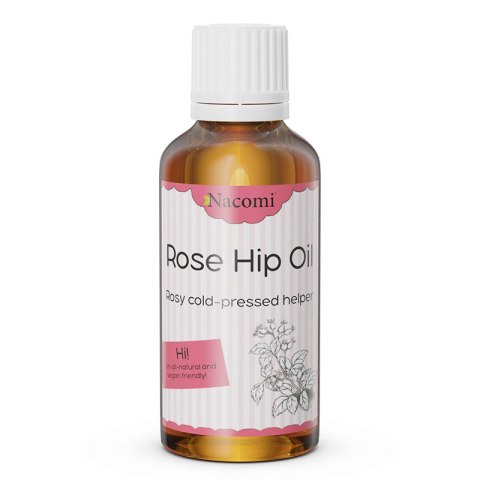 Nacomi Rose Hip Oil olej z dzikiej róży 50ml Nacomi Rose Hip Oil olej z dzikiej róży 50ml