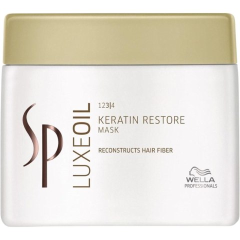 Wella Professionals SP Luxe Oil Keratin Restore Mask maska odbudowująca do wszystkich rodzajów włosów 400ml Wella Professionals SP Luxe Oil Keratin Restore Mask maska odbudowująca do wszystkich rodzajów włosów 400ml