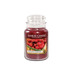 Yankee Candle Świeca zapachowa duży słój Black Cherry 623g