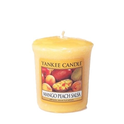 Yankee Candle Świeca zapachowa sampler Mango Peach Salsa 49g Yankee Candle Świeca zapachowa sampler Mango Peach Salsa 49g