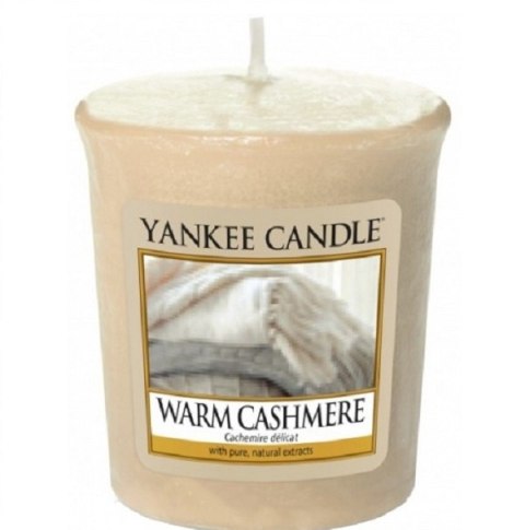 Yankee Candle Świeca zapachowa sampler Warm Cashmere 49g Yankee Candle Świeca zapachowa sampler Warm Cashmere 49g