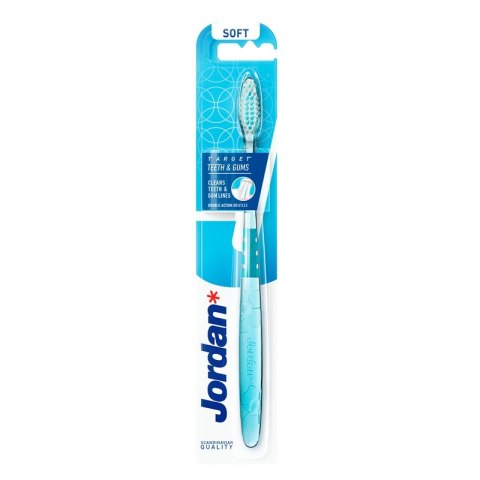 Jordan Target Teeth & Gums szczoteczka do zębów Miękka 1szt. Jordan Target Teeth & Gums szczoteczka do zębów Miękka 1szt.