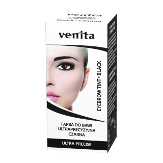 Ultraprecyzyjna farba do brwi Czarny 30g Venita