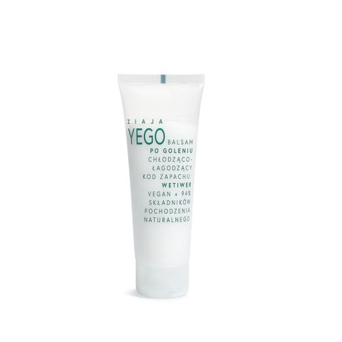 Ziaja Yego chłodząco-łagodzący balsam po goleniu Wetiwer 80ml Ziaja Yego chłodząco-łagodzący balsam po goleniu Wetiwer 80ml