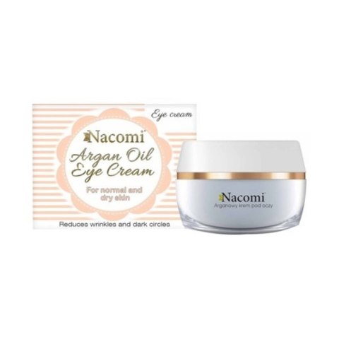 Nacomi Argan Oil Eye Cream arganowy krem pod oczy 15ml