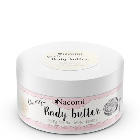 Nacomi Body Butter masło do ciała Wanilia & Creme Brulee 100ml Nacomi Body Butter masło do ciała Wanilia & Creme Brulee 100ml