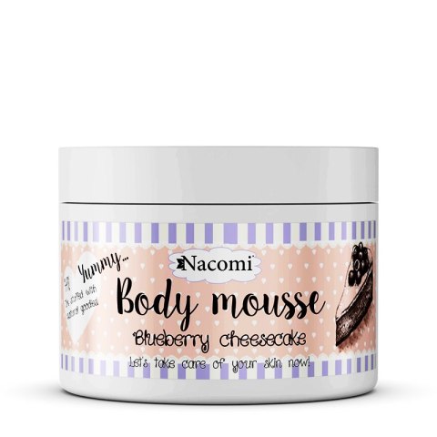 Nacomi Body Mousse mus do ciała Sernik z Borówkami 180ml Nacomi Body Mousse mus do ciała Sernik z Borówkami 180ml