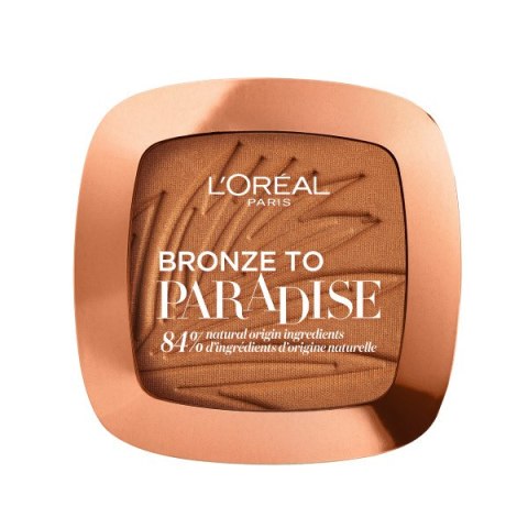 L'Oreal Paris Bronze To Paradise bronzer do twarzy 03 9g L'Oreal Paris Bronze To Paradise bronzer do twarzy 03 9g