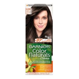 Color Naturals Creme krem koloryzujący do włosów 4.00 Głęboki Ciemny Brąz Garnier