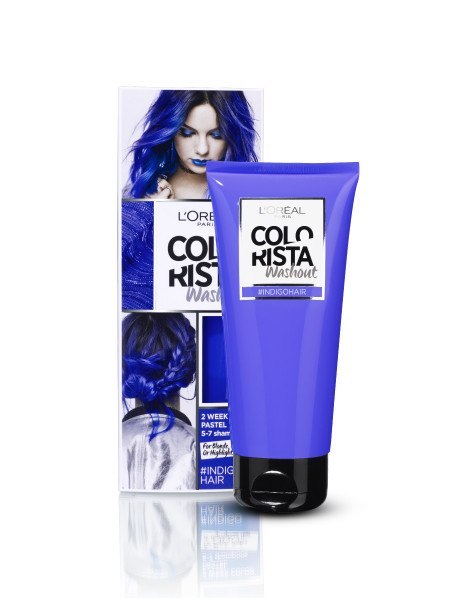 Colorista Washout zmywalna farba do włosów #INDIGOHAIR L'Oreal Paris Colorista Washout zmywalna farba do włosów #INDIGOHAIR L'Oreal Paris