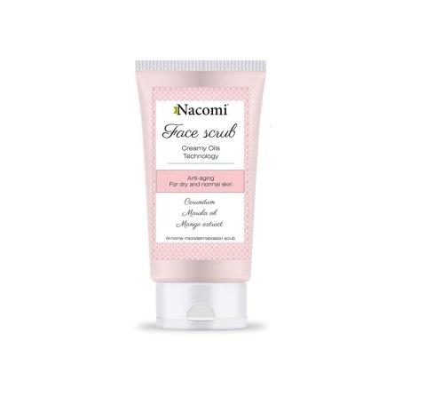 Nacomi Face Scrub peeling przeciwzmarszczkowy do twarzy 75ml Nacomi Face Scrub peeling przeciwzmarszczkowy do twarzy 75ml