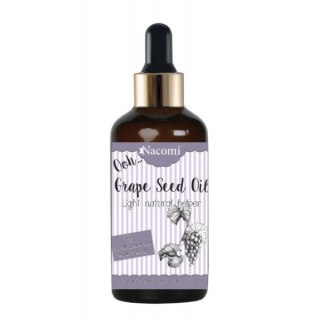 Nacomi Grape Seed Oil olej z pestek winogron z pipetą 50ml