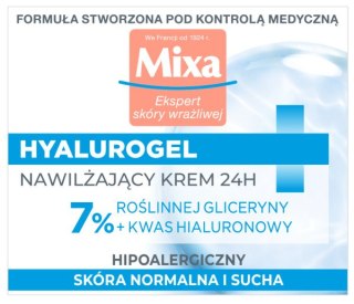 MIXA Hyalurogel lekki krem intensywnie nawilżający 50ml