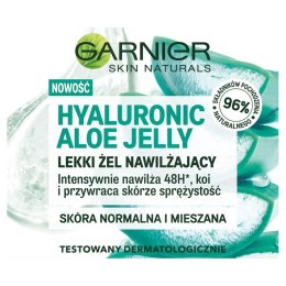 Hyaluronic Aloe Jelly lekki żel nawilżający do skóry normalnej i mieszanej 50ml Garnier