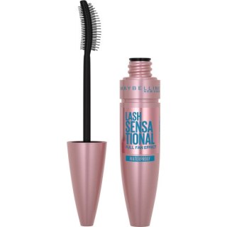 Maybelline Lash Sensational Full Fan Effect Waterproof Mascara wodoodporny tusz do rzęs Black 9.5ml