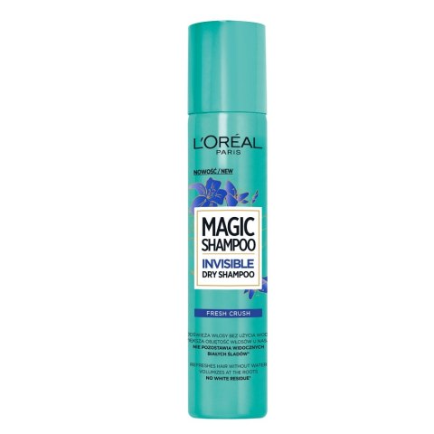 L'Oreal Paris Magic Shampoo Invisible niewidzialny suchy szampon Fresh Crush 200ml L'Oreal Paris Magic Shampoo Invisible niewidzialny suchy szampon Fresh Crush 200ml
