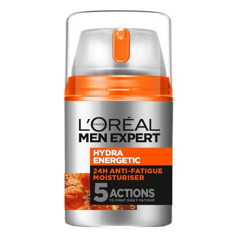 L'Oreal Paris Men Expert Hydra Energetic krem nawilżający przeciw oznakom zmęczenia 50ml L'Oreal Paris Men Expert Hydra Energetic krem nawilżający przeciw oznakom zmęczenia 50ml