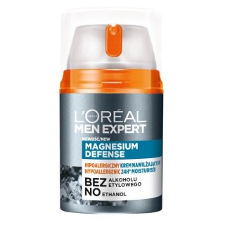 L'Oreal Paris Men Expert Magnesium Defense hipoalergiczny krem nawilżający 50ml