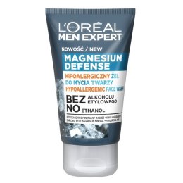 Men Expert Magnesium Defense hipoalergiczny żel do mycia twarzy 100ml L'Oreal Paris