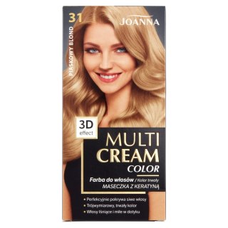 Joanna Multi Cream Color farba do włosów 31 Piaskowy Blond