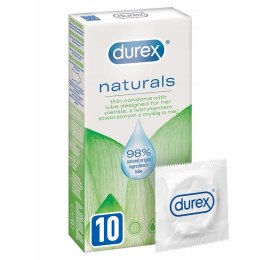 Naturals cienkie prezerwatywy z lubrykantem stworzone z myślą o niej 10szt Durex
