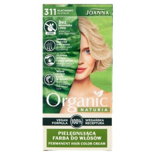 Joanna Naturia Organic pielęgnująca farba do włosów 311 Platynowy