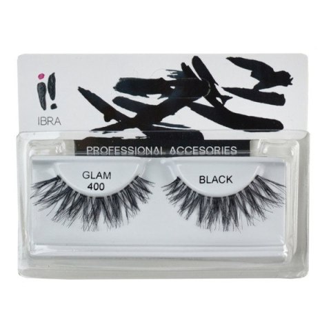 Ibra Para sztucznych rzęs na pasku Glam 400 Black Ibra Para sztucznych rzęs na pasku Glam 400 Black