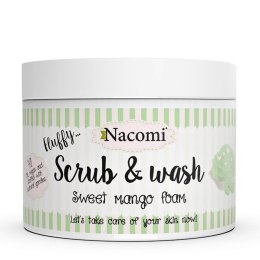 Scrub & Wash pianka peelingująco-myjąca Słodka Pianka Mango 180ml Nacomi