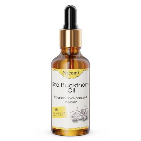 Nacomi Sea Buckthorn Oil olej rokitnikowy z pipetą 50ml Nacomi Sea Buckthorn Oil olej rokitnikowy z pipetą 50ml