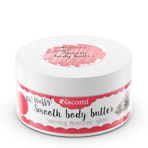 Nacomi Smooth Body Butter masło do ciała Warming Moroccan Spices 100g Nacomi Smooth Body Butter masło do ciała Warming Moroccan Spices 100g