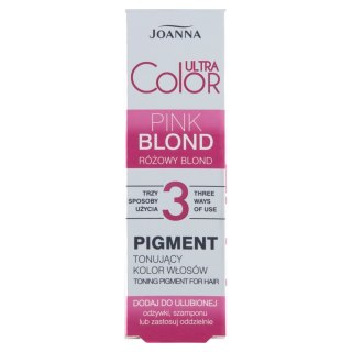 Joanna Ultra Color Pigment tonujący kolor włosów Różowy Blond 100ml