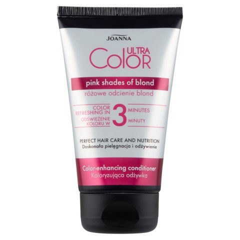 Joanna Ultra Color koloryzująca odżywka Różowe Odcienie Blond 100g Joanna Ultra Color koloryzująca odżywka Różowe Odcienie Blond 100g