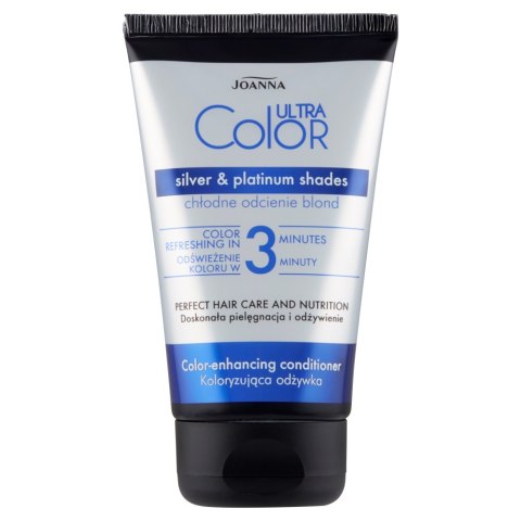 Joanna Ultra Color koloryzująca odżywka chłodne odcienie blond 100g Joanna Ultra Color koloryzująca odżywka chłodne odcienie blond 100g