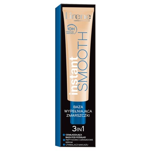Lirene 3in1 Instant Smooth baza wypełniająca zmarszczki 30ml Lirene 3in1 Instant Smooth baza wypełniająca zmarszczki 30ml