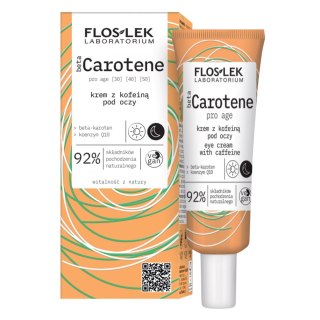 Floslek BetaCarotene Pro Age krem z kofeiną pod oczy 30ml