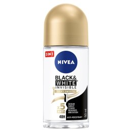 Black&White Invisible Silky Smooth antyperspirant w kulce 50ml Nivea