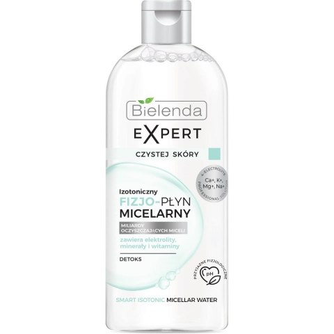 Bielenda Expert Czystej Skóry izotoniczny fizjo-płyn micelarny Detoks 400ml