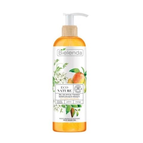 Bielenda Eco Nature żel do mycia twarzy nawilżająco-kojący Śliwka Kakadu & Jaśmin & Mango 200g Bielenda Eco Nature żel do mycia twarzy nawilżająco-kojący Śliwka Kakadu & Jaśmin & Mango 200g