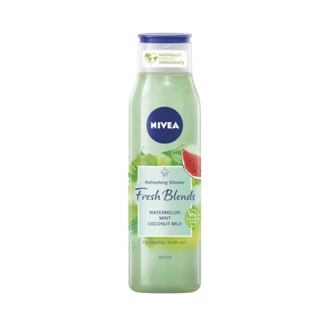 Nivea Fresh Blends Refreshing Shower żel pod prysznic odświeżający Watermelon & Mint & Coconut Milk 300ml Nivea Fresh Blends Refreshing Shower żel pod prysznic odświeżający Watermelon & Mint & Coconut Milk 300ml