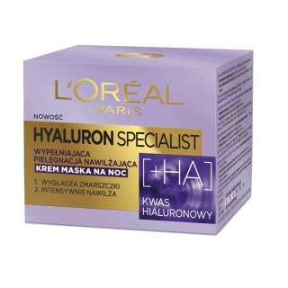 L'Oreal Paris Hyaluron Specialist krem maska na noc wypełniająca pielęgnacja nawilżająca 50ml