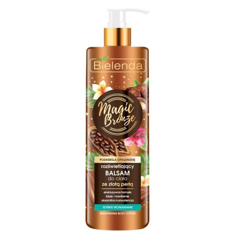 Bielenda Magic Bronze rozświetlający balsam do ciała ze złotą perłą 250ml