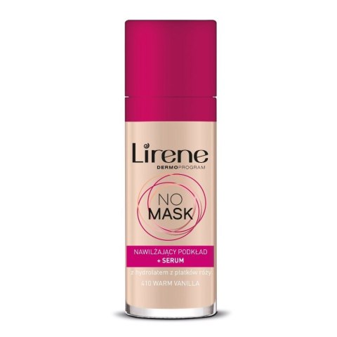 Lirene No Mask nawilżający podkład + serum 410 Warm Vanilla 30ml Lirene No Mask nawilżający podkład + serum 410 Warm Vanilla 30ml