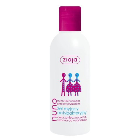 Ziaja Nuno żel myjący antybakteryjny 200ml Ziaja Nuno żel myjący antybakteryjny 200ml