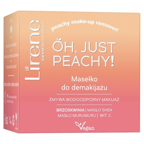 Lirene Oh Just Peachy! masełko do demakijażu 45g Lirene Oh Just Peachy! masełko do demakijażu 45g