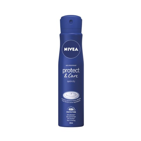 Nivea Protect & Care antyperspirant spray 250ml Nivea Protect & Care antyperspirant spray 250ml