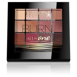 All In One Eyeshadow Palette paleta cieni do powiek 03 Burn 12g Eveline Cosmetics